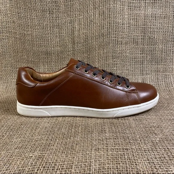 🛑SOLD🛑Vionic Baldwin Shoes Sneakers Leather Top Lace Up Size 10 - Picture 5 of 11